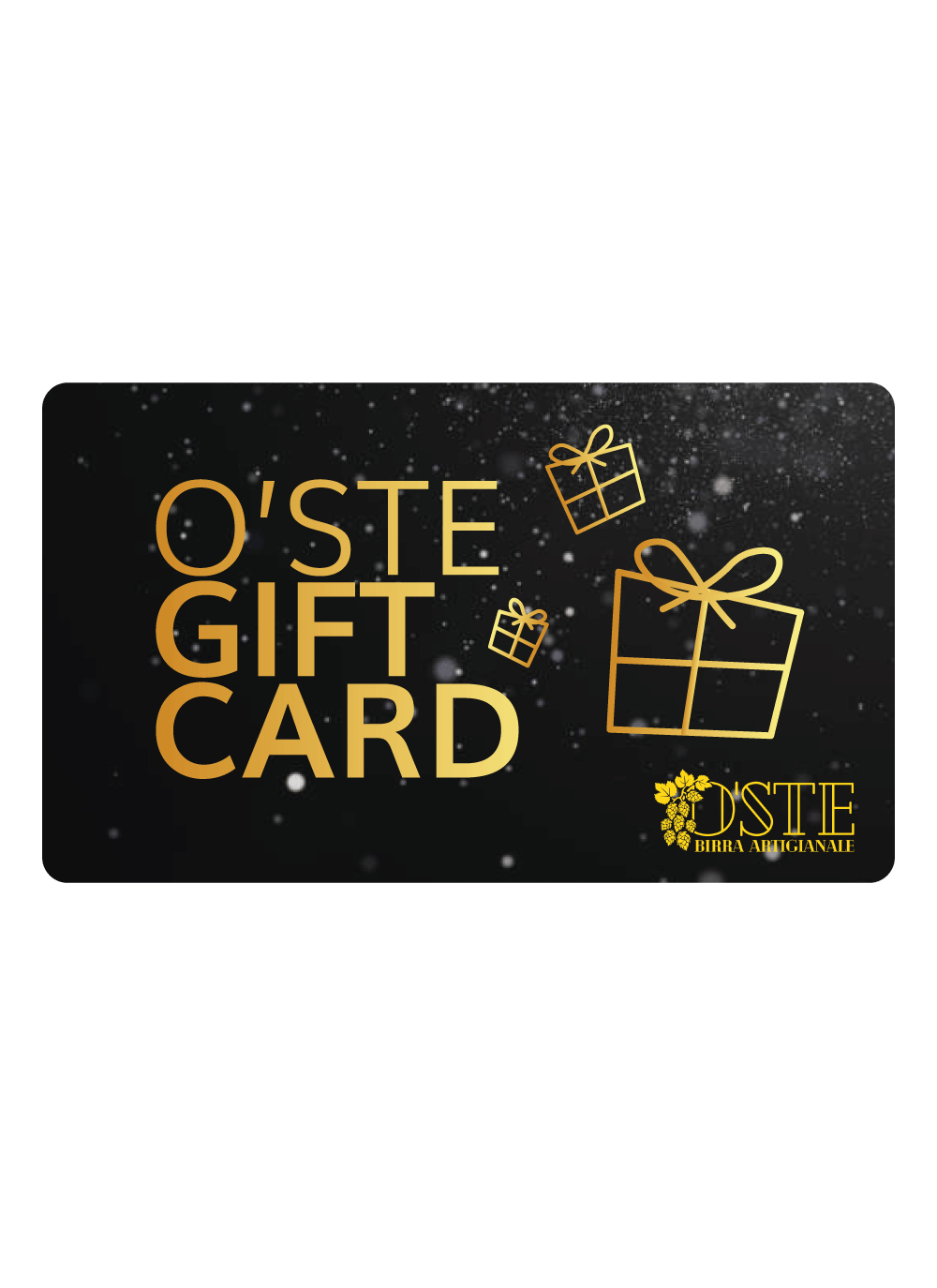 Gift-card Buono regalo O'Ste Birra Artigianale
