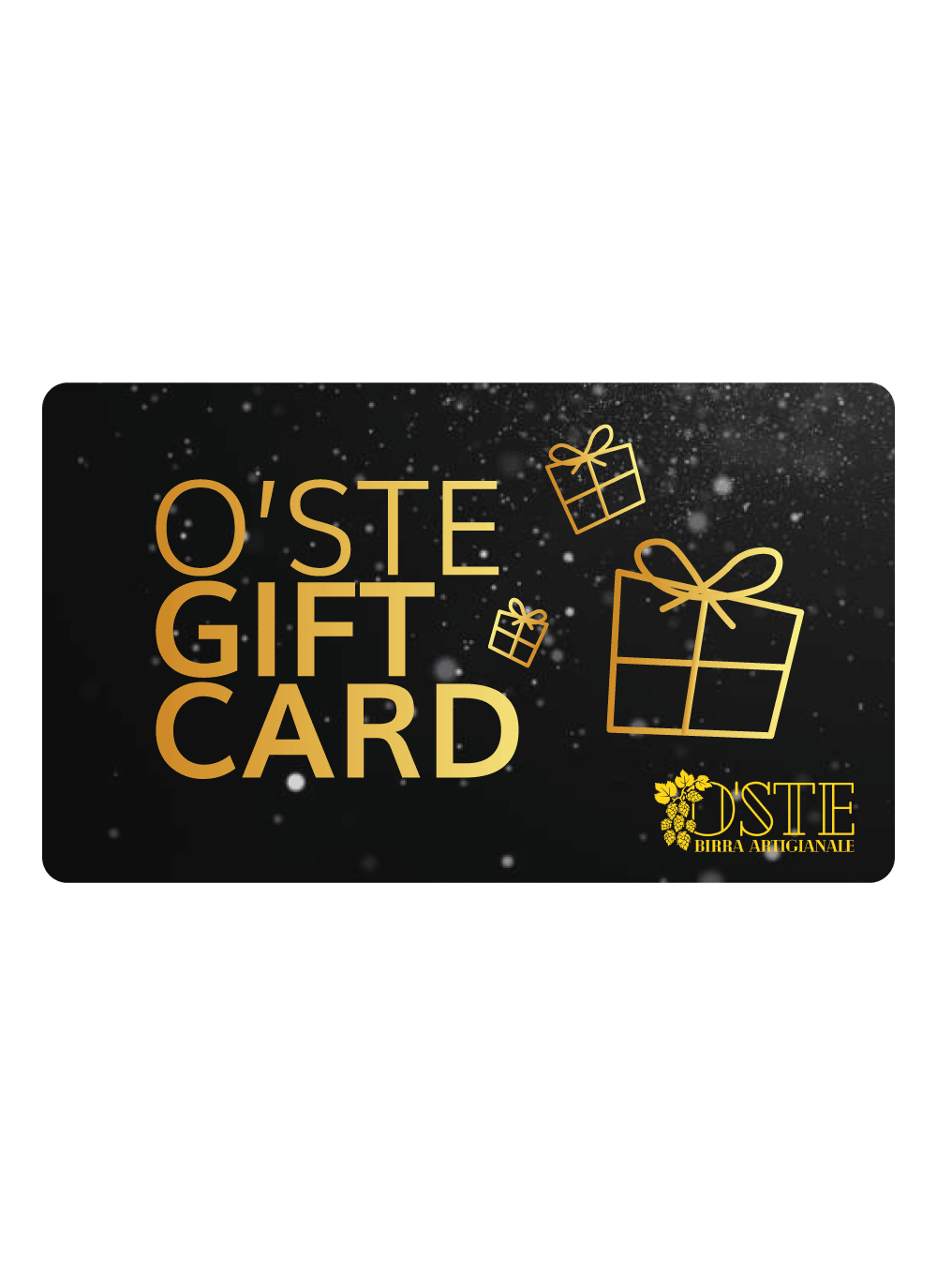 Gift-card Buono regalo O'Ste Birra Artigianale