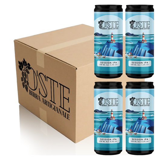 SESSION IPA Nelson Sauvin 330ML | 4,3% - 4PZ O'Ste Birra Artigianale