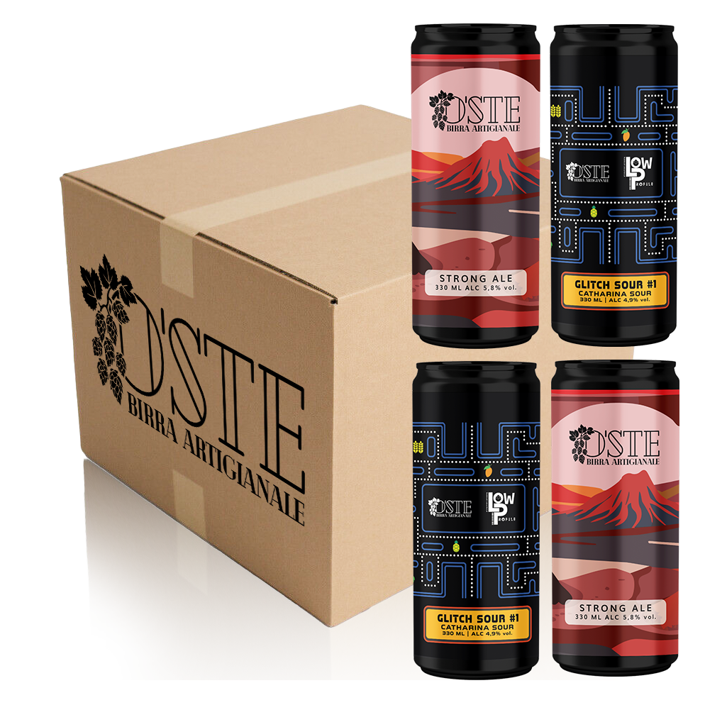Box degustazione 4 birre artigianali d’autunno