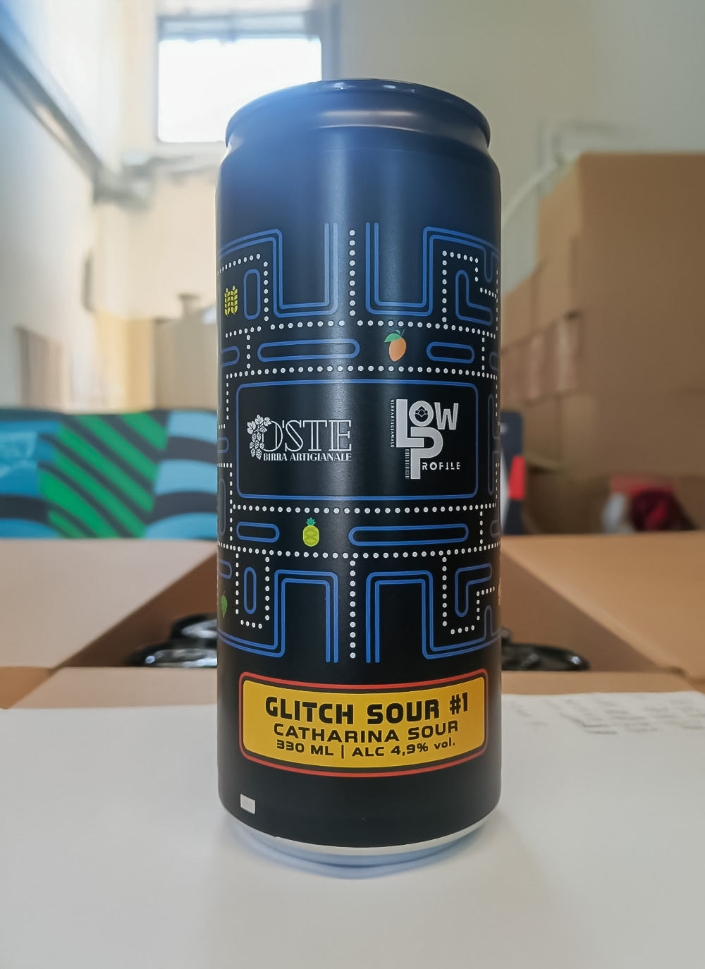 Box degustazione Catharina 'Glitch Sour #1', birra artigianale acida all'ananas e mango