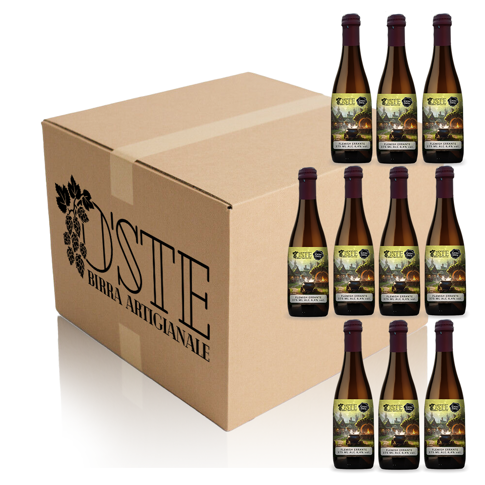 Box degustazione Flemish Errante, birra artigianale Flemish Red Ale