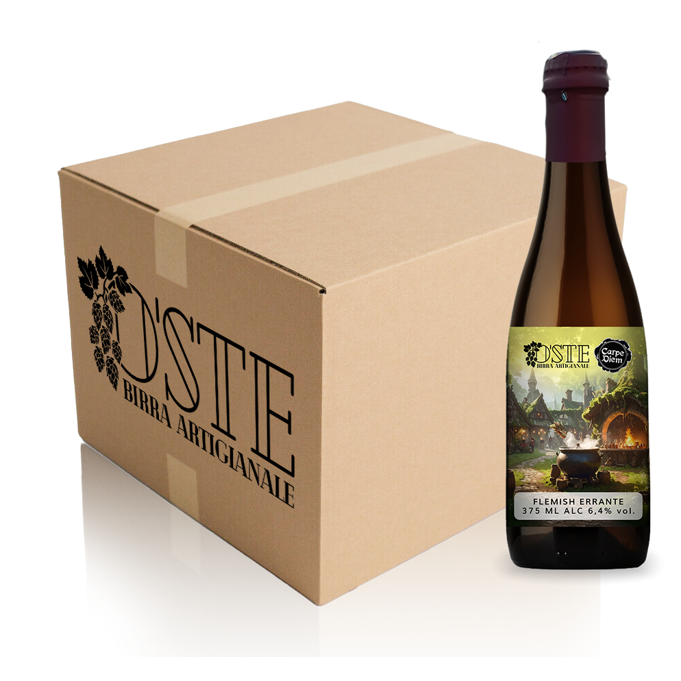 Box degustazione Flemish Errante, birra artigianale Flemish Red Ale