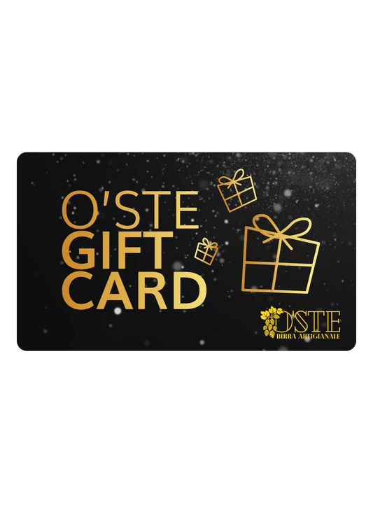 Gift-card Buono regalo O'Ste Birra Artigianale